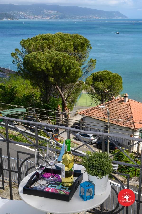 Sea View Escape La Spezia - Cadimare Lejlighed Eksteriør billede