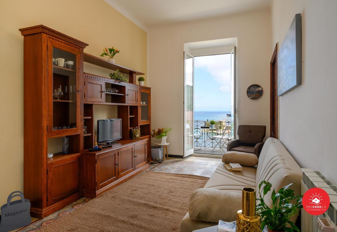 Sea View Escape La Spezia - Cadimare Lejlighed Eksteriør billede